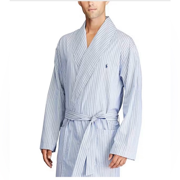Man’s POLO cotton robe - Picture 2 of 6